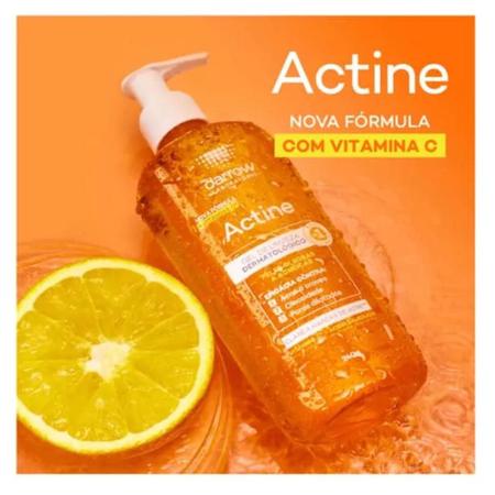 Imagem de Actine Sabonete Líquido Facial  em gel 400ml Pele Acneica com Vitamina C 