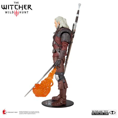 Em promoção! Monstro Assassino Jogo De Geralt De Rivia Lobo Branco Griffin  Escola De Aço Mini Metal Réplica Jogadores De Presente