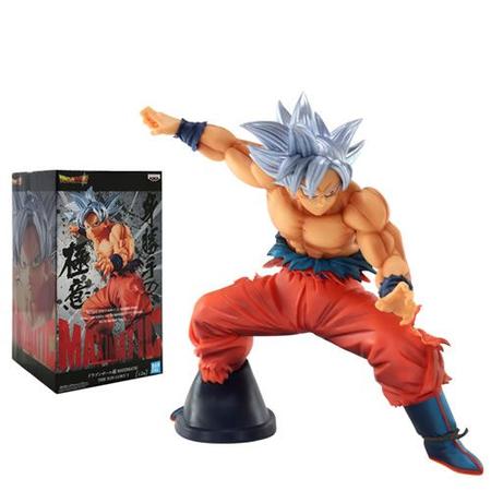 Anime dragon ball z son goku figura de ação cabelo azul goku pvc