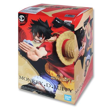 Monkey D. Luffy One Piece Desenho Manga Blocos Boneco