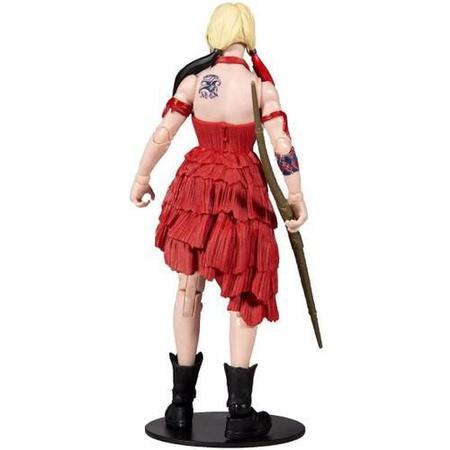 Boneca Action Figure Arlequina Ou Harley Quinn Esquadrão Suicida 18cm