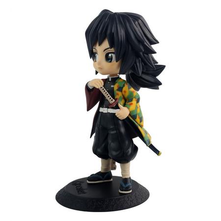 Boneco Demon Slayer Kimetsu no Yaiba Giyu Tomioka Q Posket Bandai Banpresto