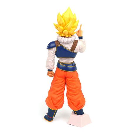 Boneco Dragon BallZ Goku Super Sayajin - 20cm Cabelo Amarelo, Magalu  Empresas