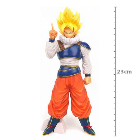 Boneco Dragon BallZ Goku Super Sayajin - 20cm Cabelo Amarelo, Magalu  Empresas