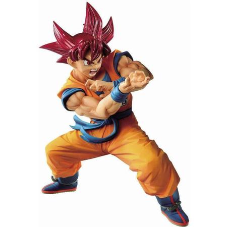 Goku Super Sayajin God Dragon Ball Super - Bandai - Colecionáveis -  Magazine Luiza