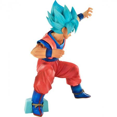 Dragon Ball Super Saiyan Goku Action Figures, Cabelo azul Modelos,  Brinquedos colecionáveis