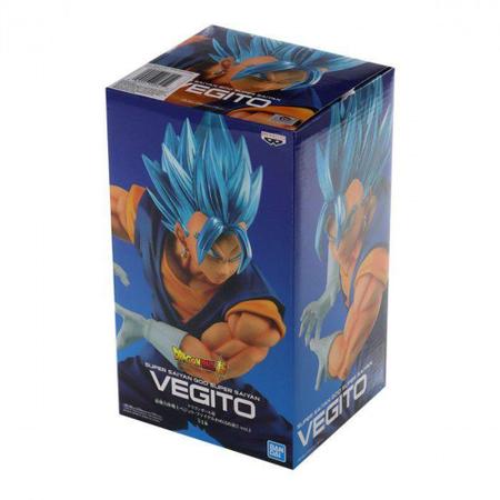 Action figure dragon ball super - vegetto super sayajin blue - dokkan  battle (diorama) ref: 29947/29948 - Bandai Banpresto - Colecionáveis -  Magazine Luiza