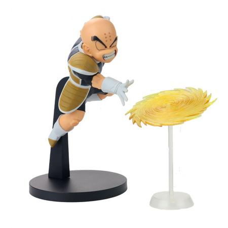 Boneco Action Figure Brinquedo Kuririn Kulilin Goku Articulado