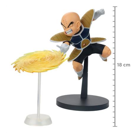 Boneco Action Figure Brinquedo Kuririn Kulilin Goku Articulado