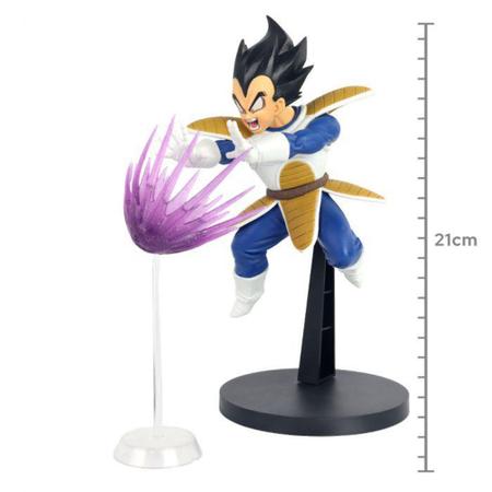 Banpresto Dragon Ball Z boneco colecionável do filme Vegeta Mundo