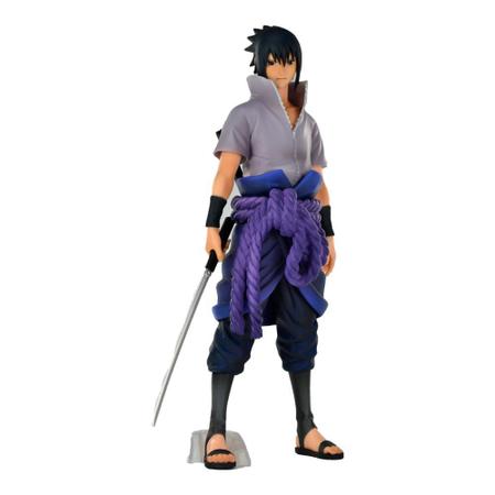 Imagem de Action Figure - Figure Naruto Shippuden - Sasuke Uchiha - Grandista Nero - Banpresto