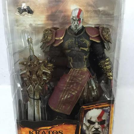 Imagem de Action Figure God Of War Kratos 20 Cm  Articulado Boneco Game Colecionavel