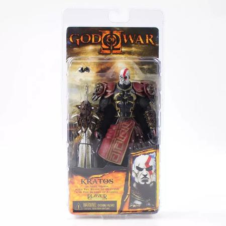 Imagem de Action Figure God Of War Kratos 20 Cm  Articulado Boneco Game Colecionavel