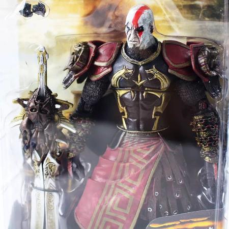 Imagem de Action Figure God Of War Kratos 20 Cm  Articulado Boneco Game Colecionavel