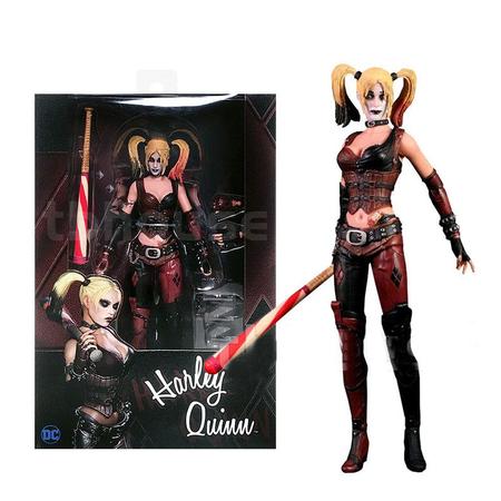 Boneca Arlequina Harley Quinn Action Figure Mafex Joker