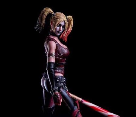 Boneca Action Figure Arlequina Ou Harley Quinn Esquadrão Suicida 18cm