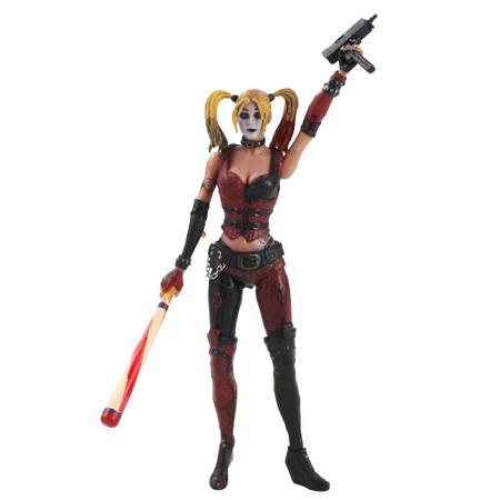 Boneca Arlequina Harley Quinn Action Figure Mafex Joker