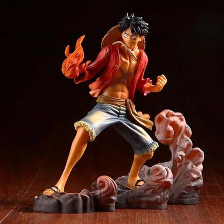 Action Figure Kit 3pçs One Piece Três Irmãos Luffy Ace e Sabo 14