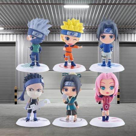 Action Figure Kit 6pçs Naruto Shippuden Hatake Outros 7cm - Bandai - Action  Figures - Magazine Luiza