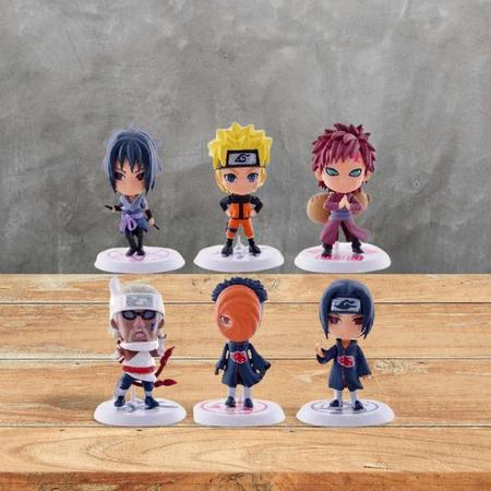 Action Figure Kit 6pçs Naruto Shippuden Hatake Outros 7cm - Bandai - Action  Figures - Magazine Luiza