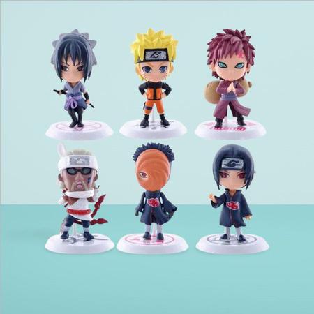 Action Figure Kit 6pçs Naruto Shippuden Hatake Outros 7cm - Bandai - Action  Figures - Magazine Luiza