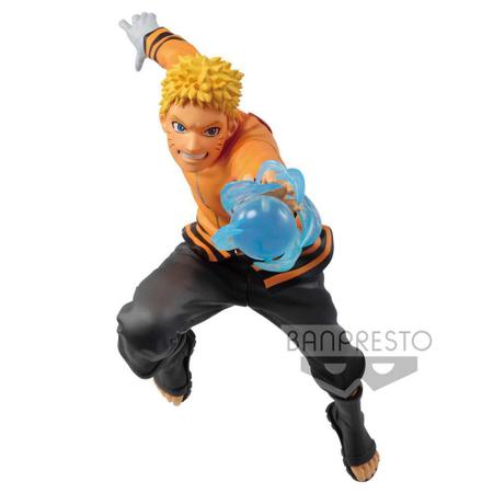 Boneco Action Figure Decoração Geek Naruto Uzumaki Hokage
