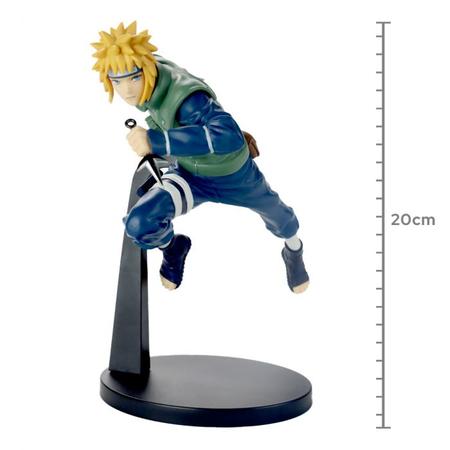 Action figure naruto shippuden - minato namikaze - quarto hokage