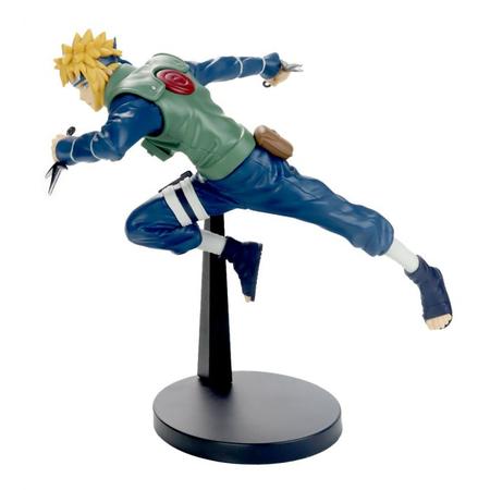 Action figure naruto shippuden - minato namikaze - quarto hokage -  vibration stars ref.: 18444/28505 - Bandai Banpresto - Action Figures -  Magazine Luiza