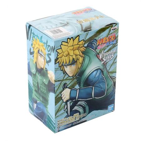 Action figure naruto shippuden - minato namikaze - quarto hokage -  vibration stars ref.: 18444/28505 - Bandai Banpresto - Action Figures -  Magazine Luiza