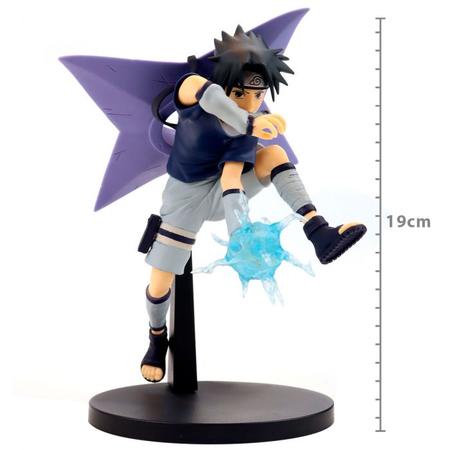 Figura Naruto - Sasuke Uchiha Vibration Stars Bandai em Promoção