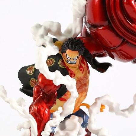 Luffy Gear 5 Red, Action Figure Colecionável, One Piece