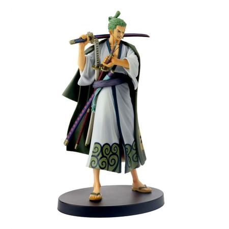 MINIATURA RORONOA ZORO - DXF THE GRANDLINE SERIES - SAGA DE WANO