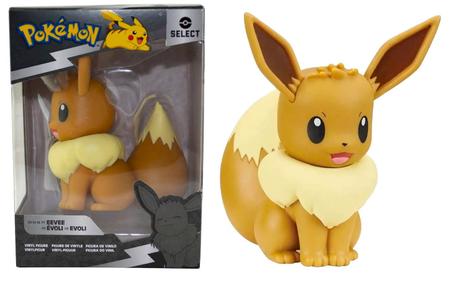 Brinquedo Pokemon Figura Colecionável De Vinil Eevee Serie 3