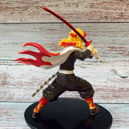 Action Figure Rengoku Kyoujurou Anime Demon Slayer Boneco