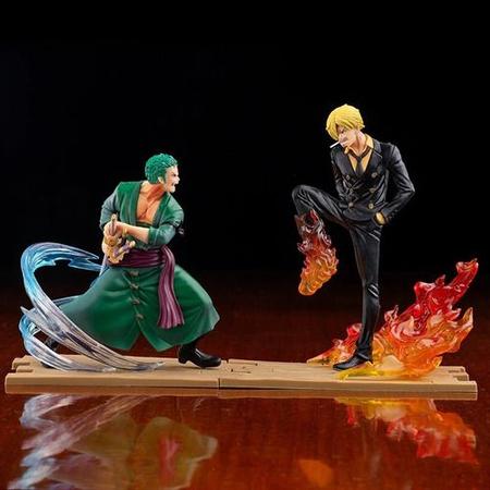 Kit One Piece Figuras Roronoa Zoro e Sanji Bandai Anime - Fun Divirta-se -  Colecionáveis - Magazine Luiza