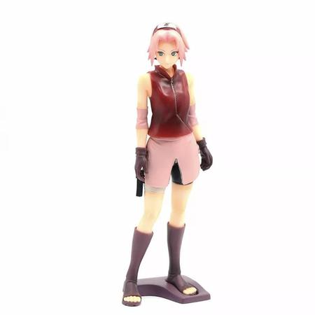 Imagem de Action Figure  Sakura Anime Naruto 25 Cm Boneco Estatueta Colecionavel