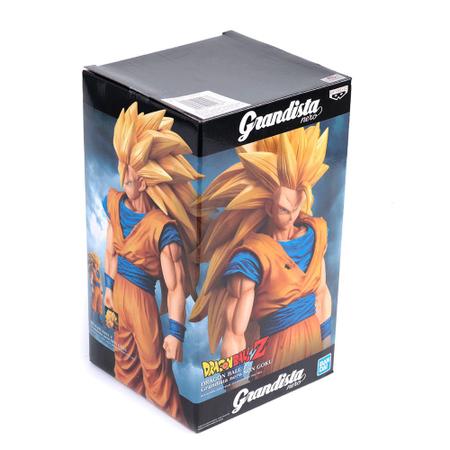 Action Figure Son Goku Super Sayajin 3 Dragon Ball Z 21097 – Coleção  Grandista Nero – Bandai Banpresto com selo toei em Promoção na Americanas