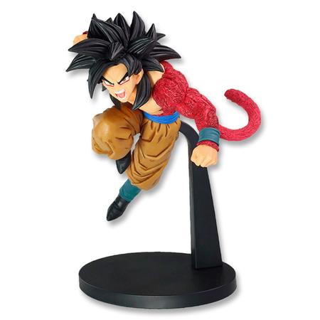 Boneco Goku Super Saiyajin 4 - FES Banpresto Original com Selo