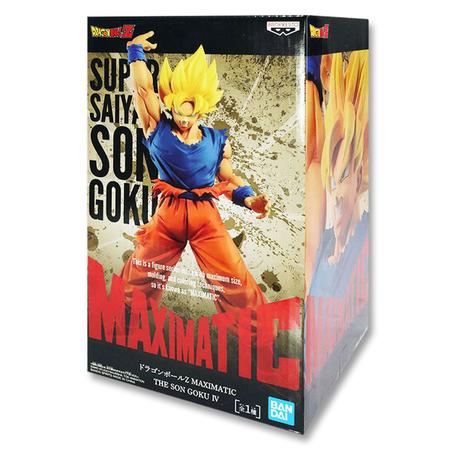 Boneco Dragon Ball Goku SSJ 4 Banpresto Original Selo Toei