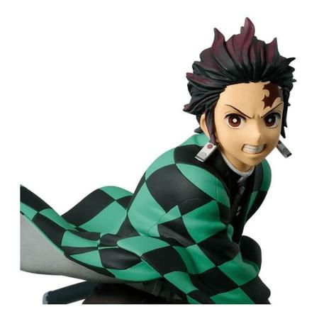 Boneco Demon Slayer Kimetsu no Yaiba Tanjiro Kamado Vibration Stars Bandai  Banpresto