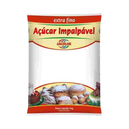 Açúcar Impalpável 1k Arcolor Imagem de Açúcar Impalpável 1k Arcolor