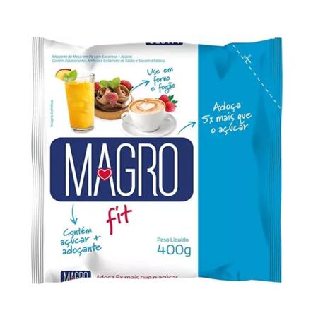 Imagem de Açúcar Light Magro 400g Kit Com 10und