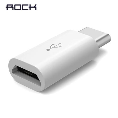 Imagem de Adaptador Cabo Micro Usb P/ Usb Type Tipo C, Usb 3.1 Rock