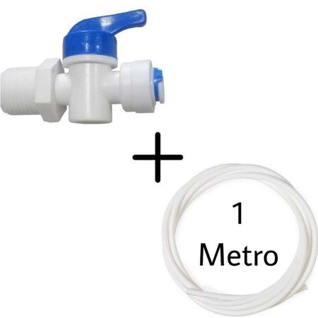Imagem de Adaptador Conexão Filtro Purificador de Água com Mangueira 1 Metro
