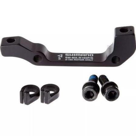 Adaptador de Freio a Disco Shimano SM-MA Traseiro 160mm Imagem de Adaptador de Freio a Disco Shimano SM-MA Traseiro 160mm
