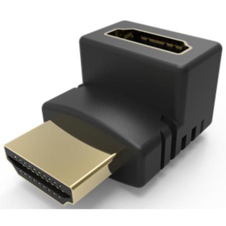 Imagem de Adaptador HDMI 90 Graus Em L Macho X Fêmea 