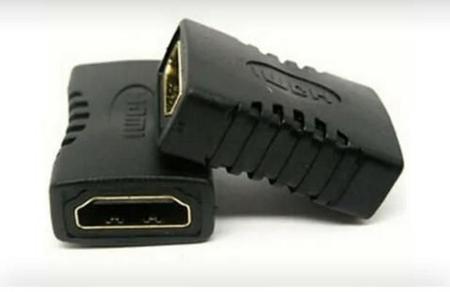 Imagem de Adaptador Hdmi Femea X Femea Emenda Extensor Conector D Cabo