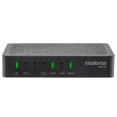 Imagem de Adaptador IP ATA 200 Telefones VoIP Identificaçao Intelbras