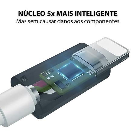 Imagem de Adaptador iPhone Fone P2 Cabo Auxiliar Para iPhone 11 12 13 14