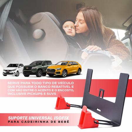 Adaptador Isofix Universal Reforçado Para Veículos em Aço Carbono Envio Já  - Triboshop - Receptor / Transmissor Bluetooth Automotivo - Magazine Luiza